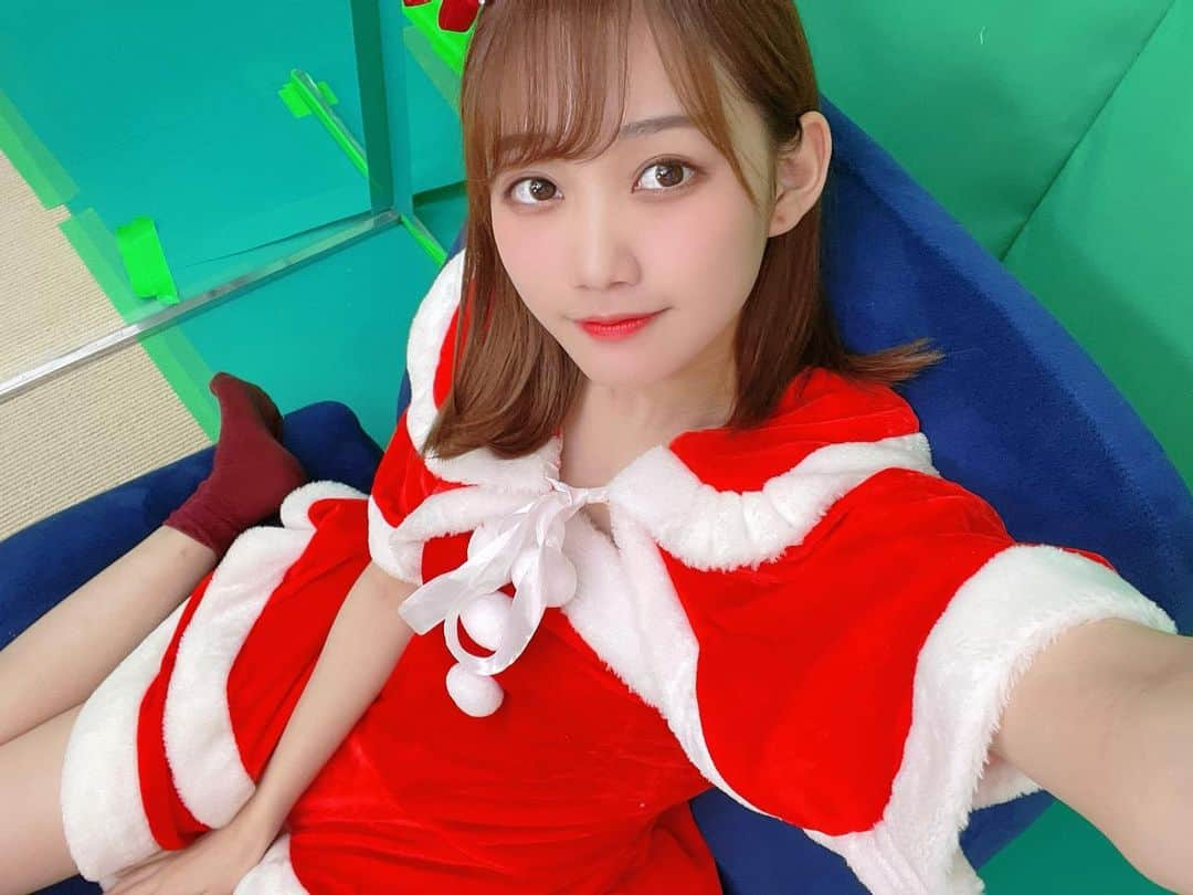 保﨑麗さんのインスタグラム写真 - (保﨑麗Instagram)「めりくり！  #メリークリスマス #メリクリ#サンタコス」12月25日 21時00分 - hozaki_rei