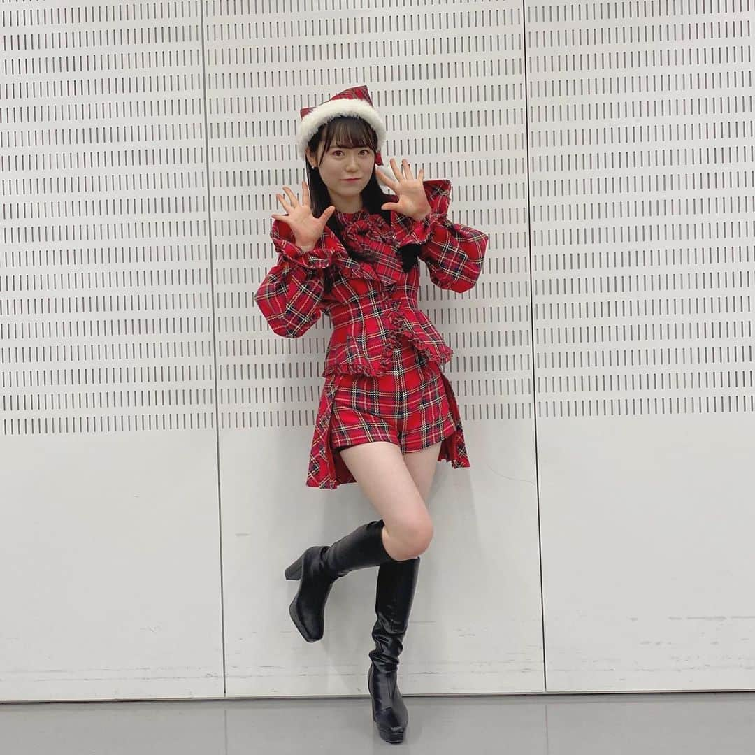 西川怜のインスタグラム：「メリークリスマス👀♡  #AKB48 #新衣装 #メリクリ #さんた」