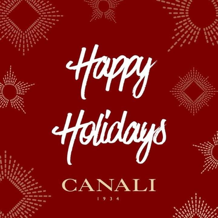 カナーリのインスタグラム：「May your Holidays be filled with peace and joy. #Canali1934」