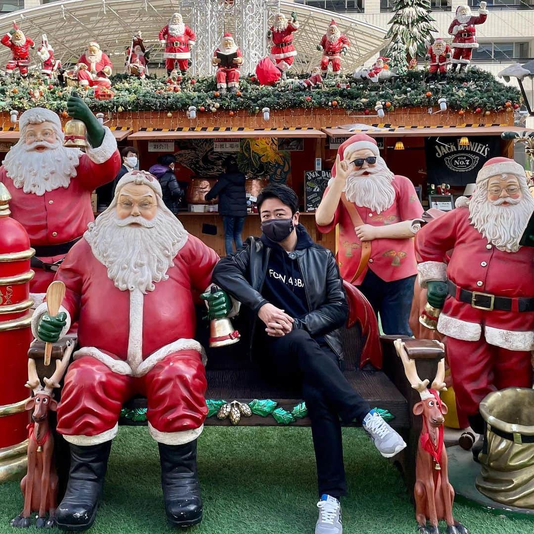 のインスタグラム：「メリークリスマス🎄🎁 #福岡市#福岡市長#高島宗一郎 #クリスマスマーケット #クリスマス」