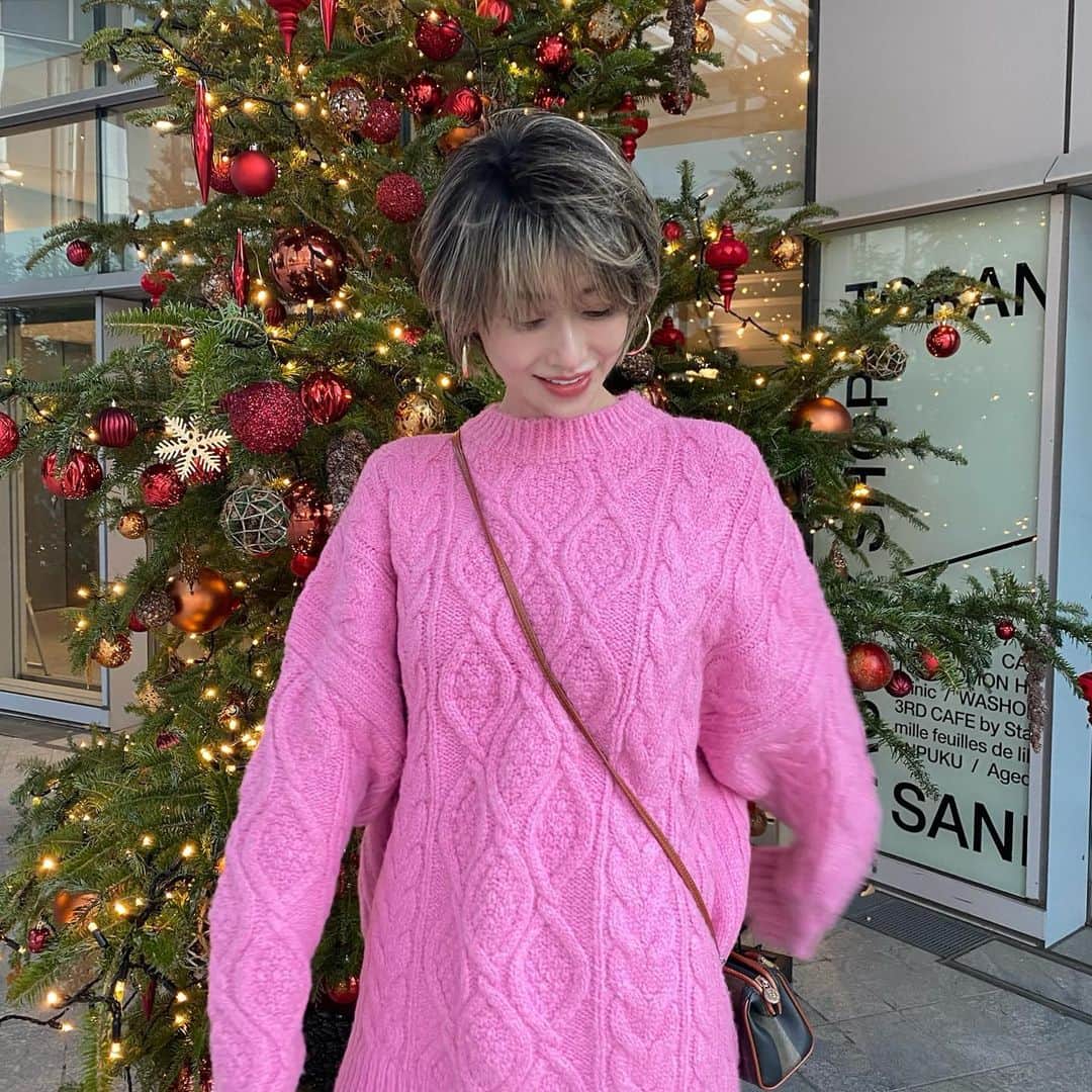 &mのインスタグラム：「みんなのところには🎅きた⁇❤️」