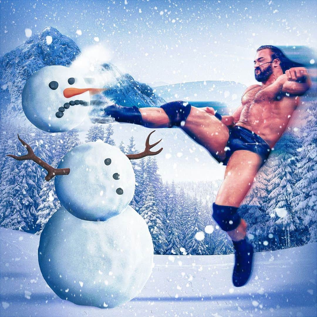 WWEさんのインスタグラム写真 - (WWEInstagram)「Merry Christmas! 🎄 ☃️」12月25日 23時00分 - wwe