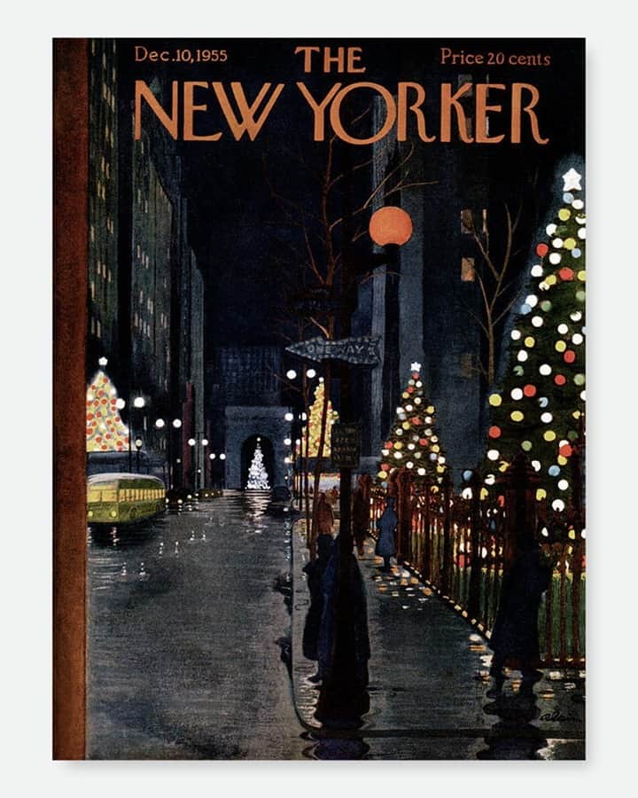 The New Yorkerさんのインスタグラム写真 - (The New YorkerInstagram)「A cover by Alain, from 1955. Happy holidays. #NewYorkerCovers」12月25日 23時10分 - newyorkermag