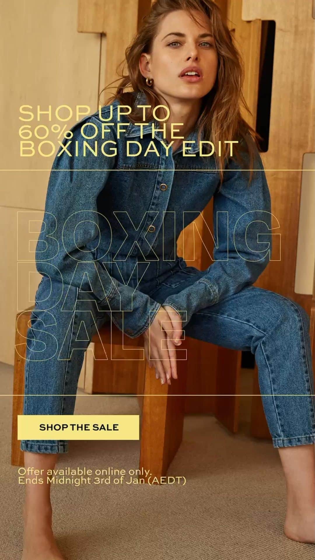 ベック&ブリッジのインスタグラム：「BOXING DAY SALE STARTS NOW 💥 Shop up to 60% off our Boxing Day Edit (link in bio). Prices as marked. Online only. Ends midnight 3rd Jan (AEDT) #becandbridge #sale」