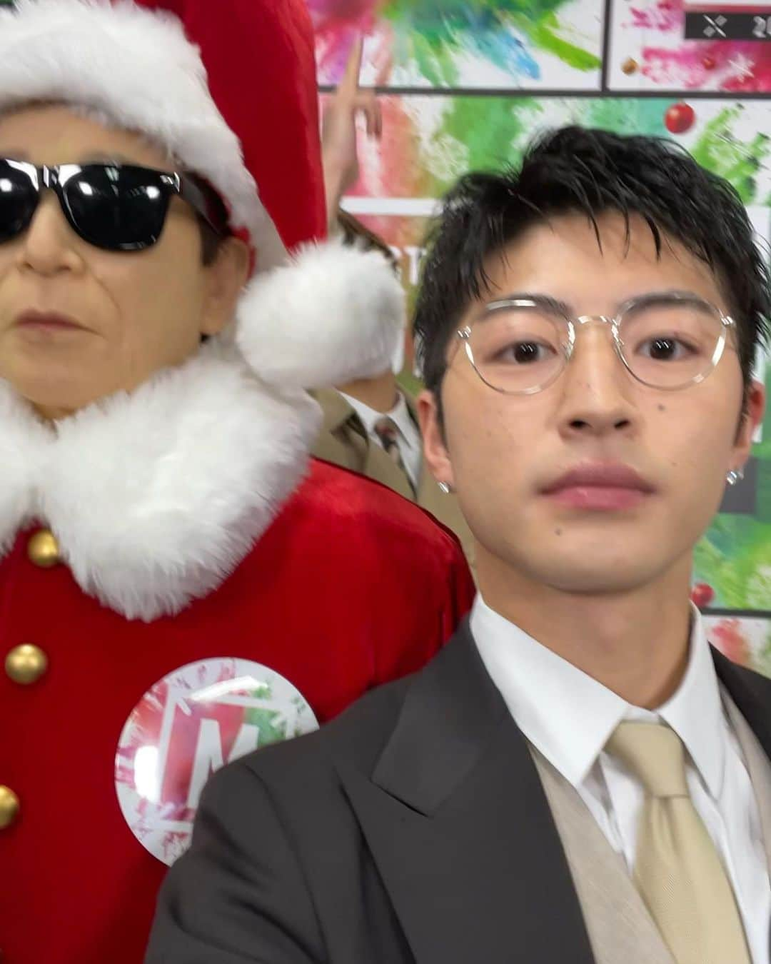 佐野玲於さんのインスタグラム写真 - (佐野玲於Instagram)「Merry Christmas🎅🏻 Tamori saaaannn😎  #xmas  #Mステ #GENERATIONS #JrEXILE」12月26日 0時17分 - reo_sano_official_acc