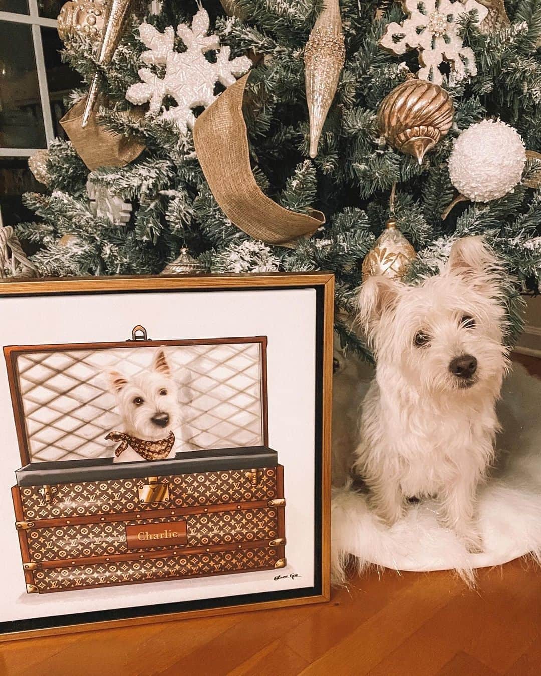 The Oliver Gal Artist Co.さんのインスタグラム写真 - (The Oliver Gal Artist Co.Instagram)「Merry Christmas ❣️🐾 We hope you are loving your gifts this year 🎁 #olivergal⁠ 📷 @keepingupwiththefashions」12月26日 1時02分 - olivergalart