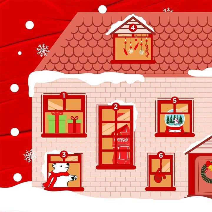 Coca-Colaのインスタグラム：「12 pack of Coca-Cola…12 days of Christmas…coincidence???」