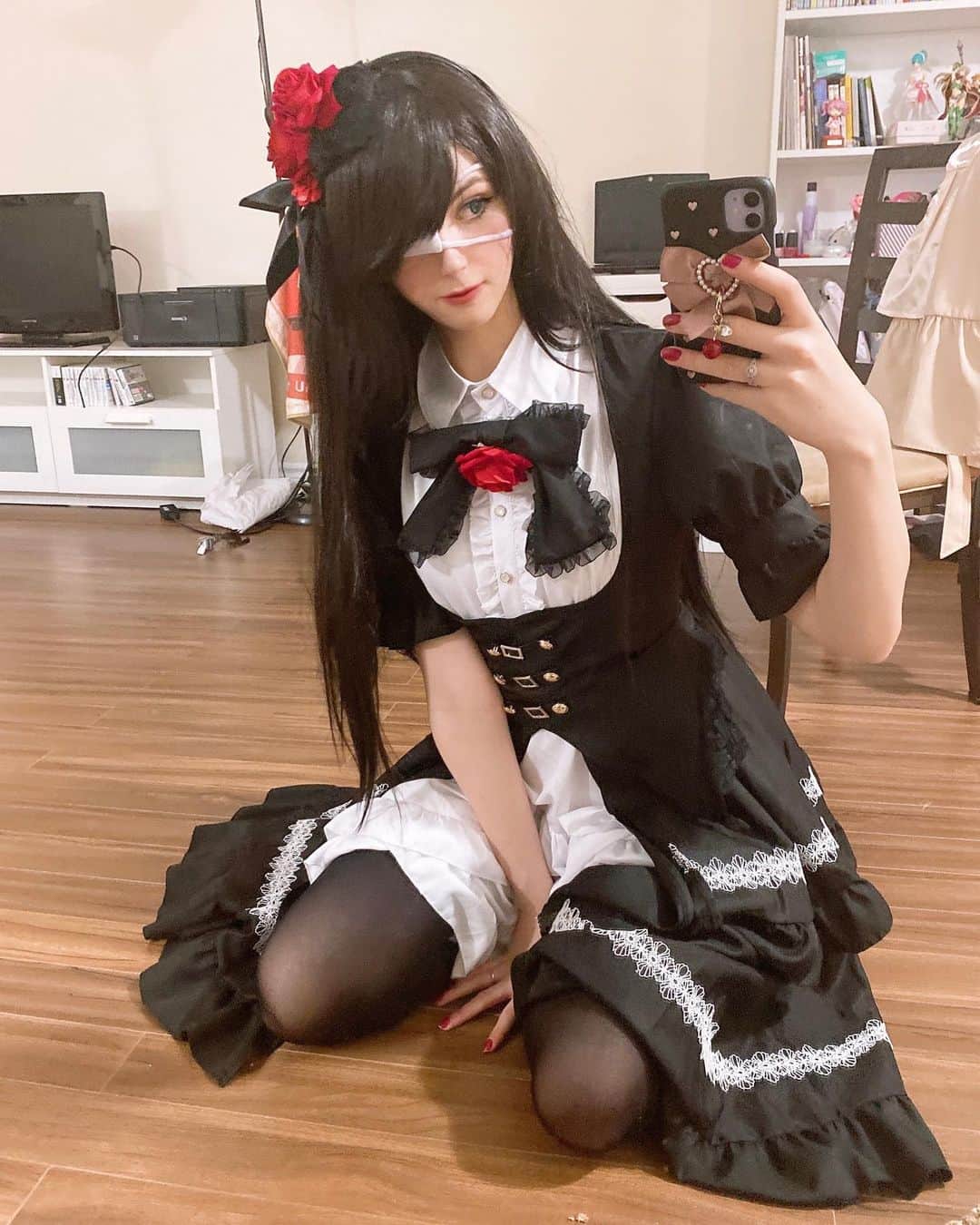 Hirari Ann（ヒラリー アン）のインスタグラム：「Cute kurumi. 💕 do you like lolita style clothes? 🥰🎁」