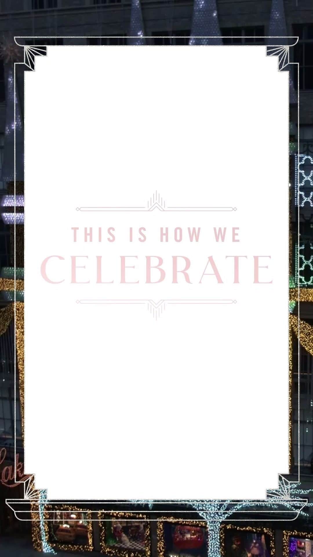 Saks Fifth Avenueのインスタグラム：「From everyone here at Saks, we wish you a very happy holiday.」