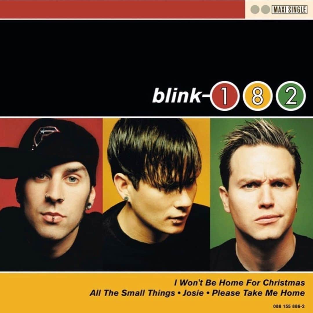 blink-182さんのインスタグラム写真 - (blink-182Instagram)「Which one of these are you playing today?? 🎄 (Correct answer is E) A. Not Another Christmas Song B. Happy Holidays, You Bastard C. I Won't Be Home For Christmas D. Boxing Day E. All of the Above」12月26日 3時28分 - blink182