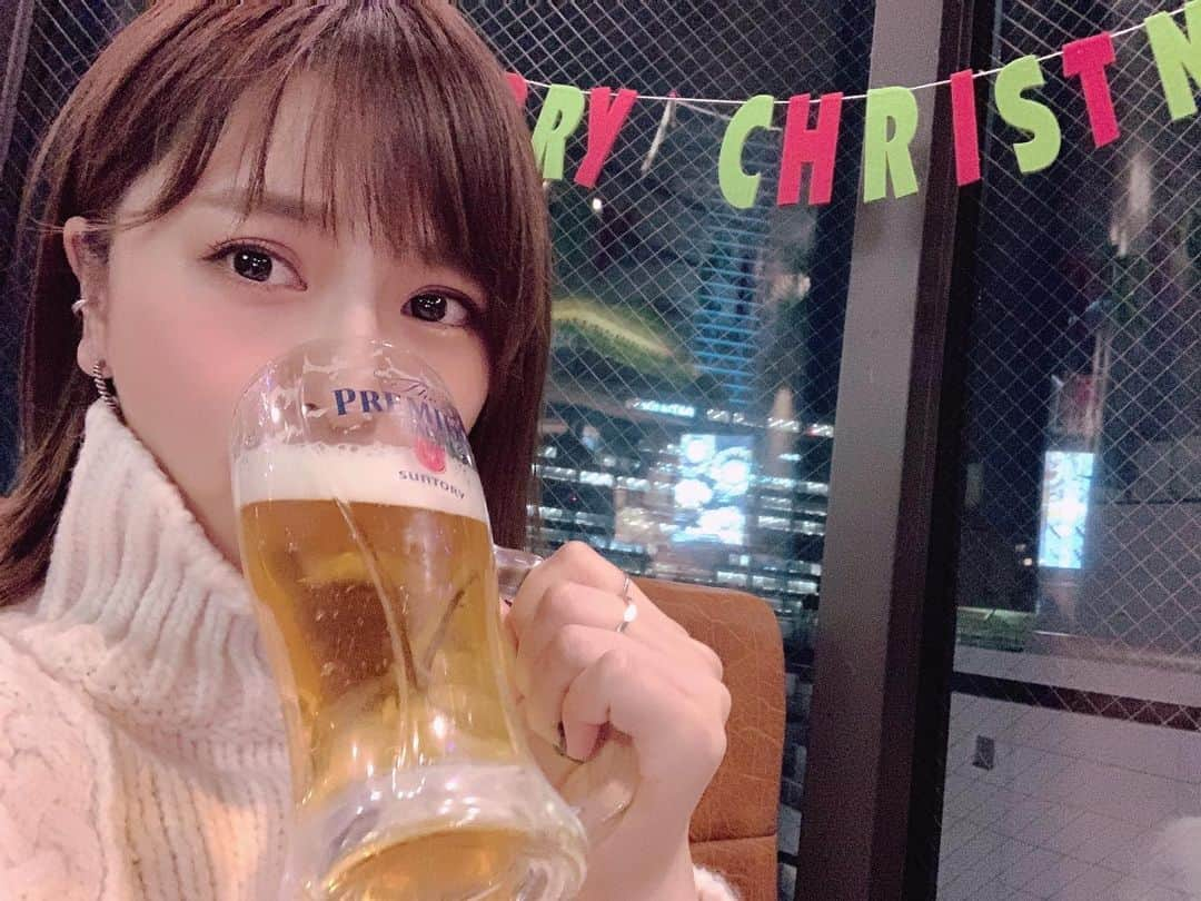 戸島花のインスタグラム：「🍺🐓🍺🧀🍺🦐🍺🍟」