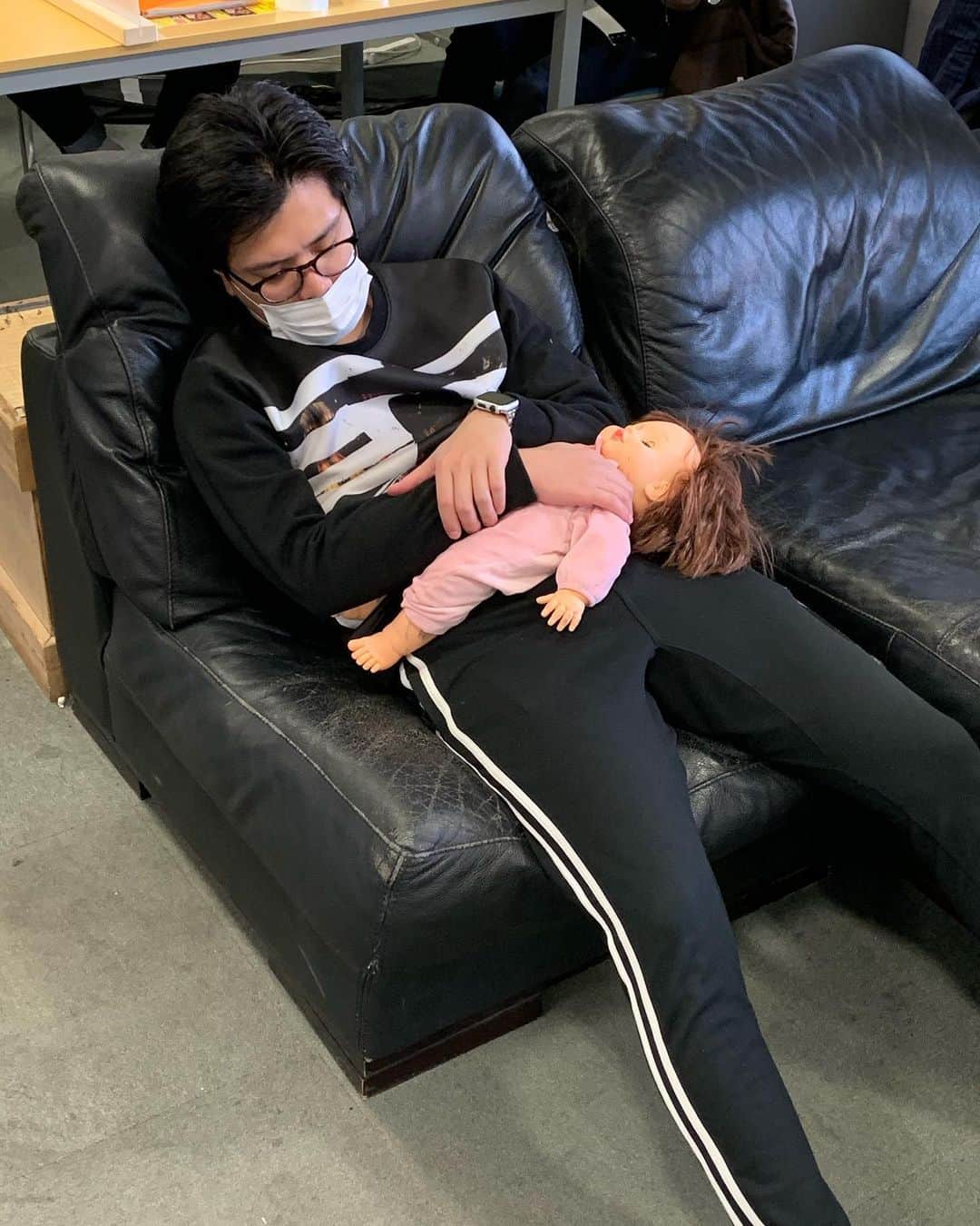 池田真一のインスタグラム：「阪本母性出てる。 おめでとう。」