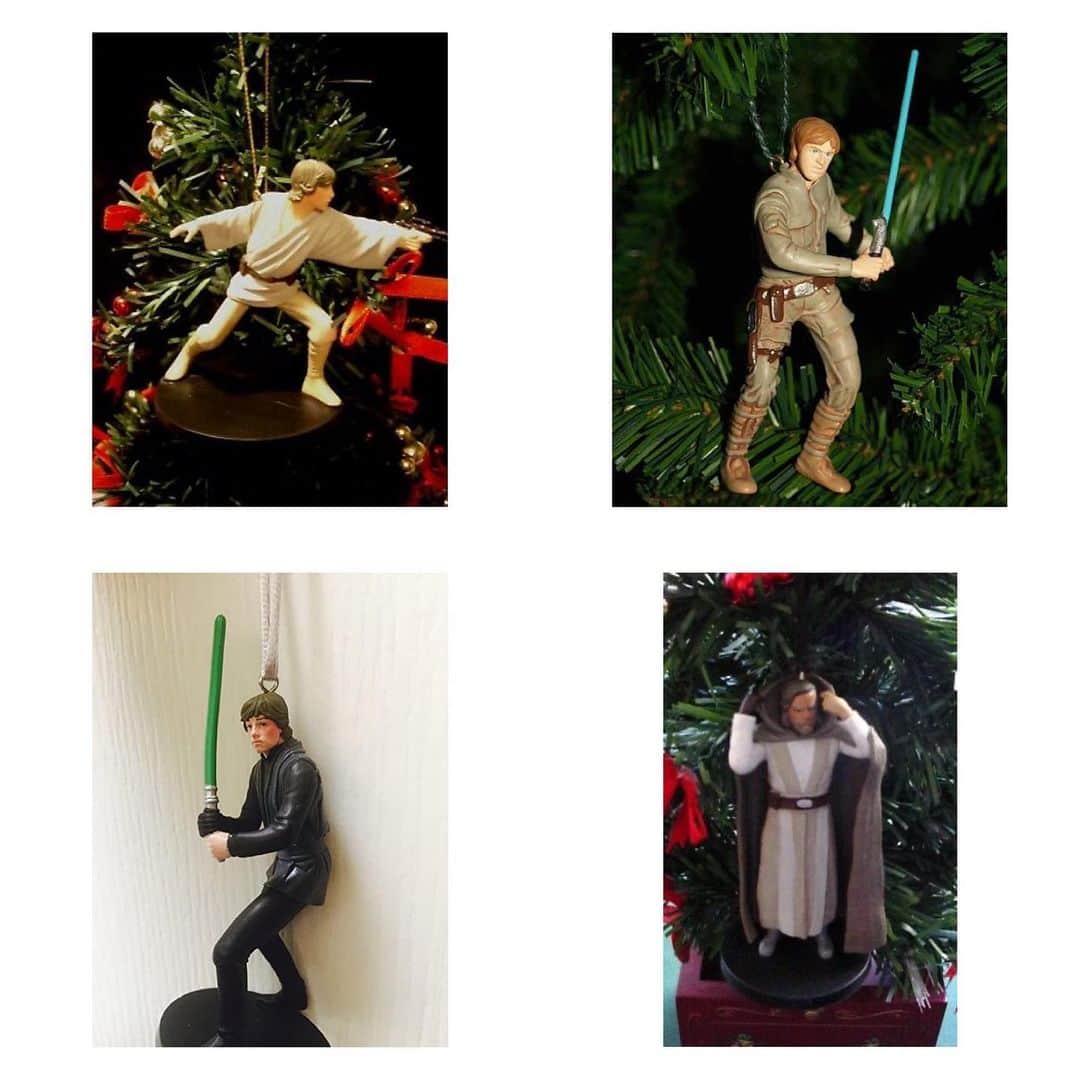 マーク・ハミルさんのインスタグラム写真 - (マーク・ハミルInstagram)「#MerryChristmas  from all 4 stages of Luke.」12月26日 6時52分 - markhamill