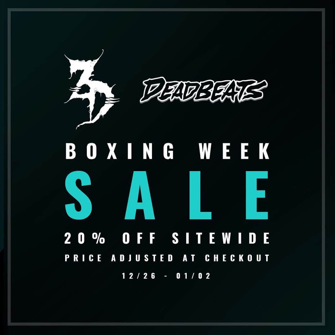 Zeds Deadのインスタグラム：「BOXING WEEK SALE STARTS TONIGHT AT MIDNIGHT! <- swipe to see the new limited edition hoodie/pin 🎄🥊」