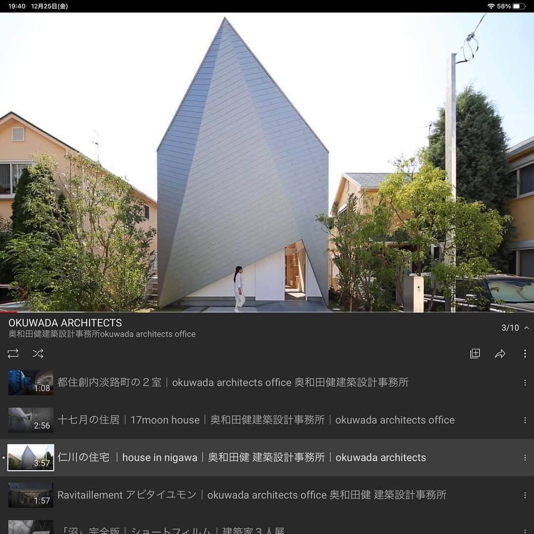 4E.okuwada architects officeのインスタグラム