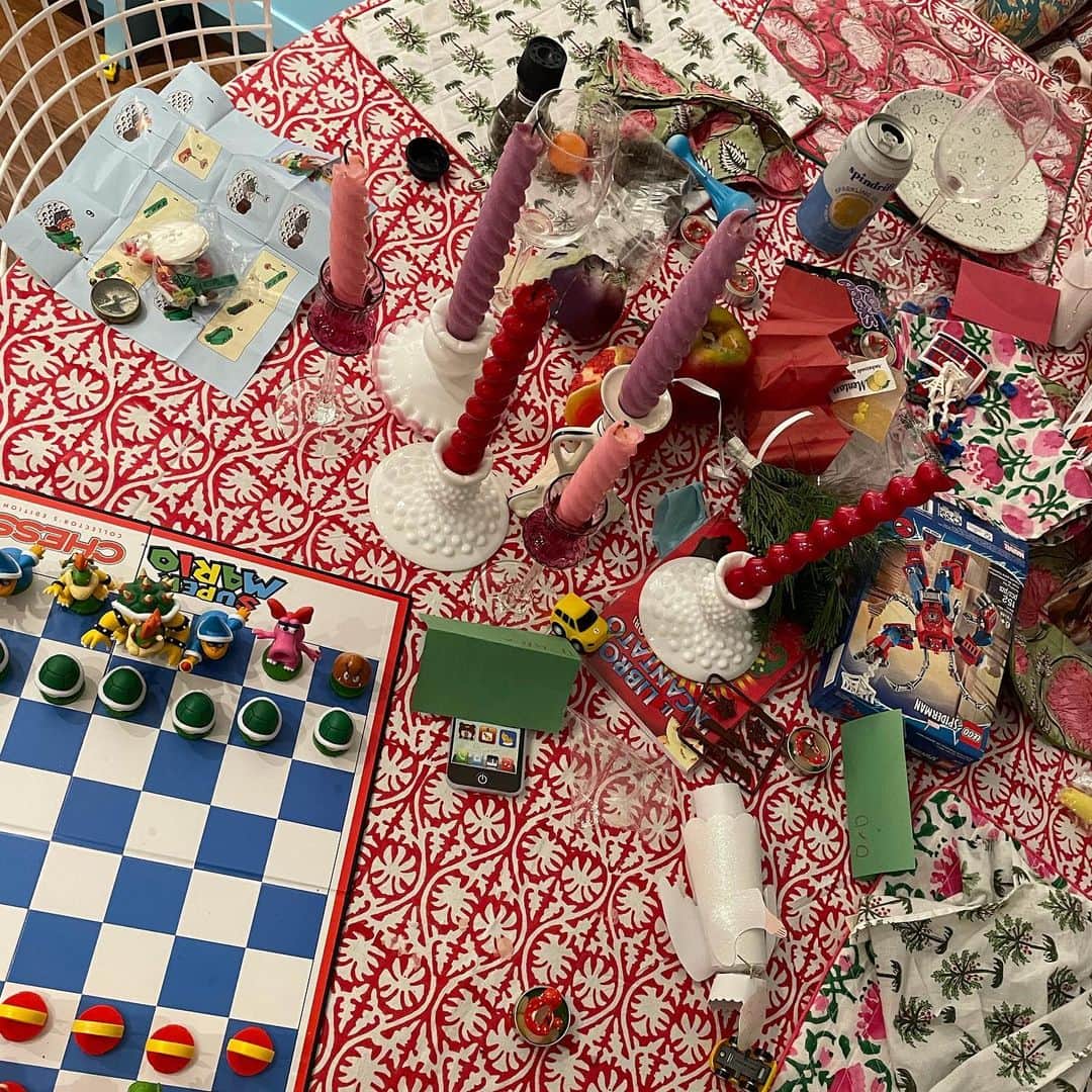 オランピアルタンのインスタグラム：「Christmas table 🌲 @cletan 🤶🏻❤️」