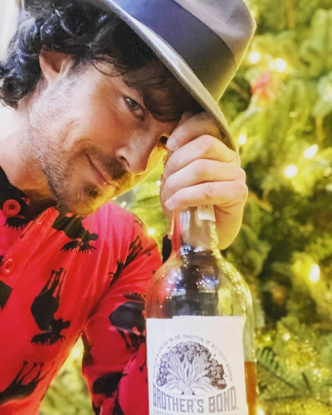 イアン・サマーホルダーさんのインスタグラム写真 - (イアン・サマーホルダーInstagram)「Merry Christmas from me and our @brothersbondbourbon family. Stay safe out there. We appreciate you all including those of us in a moose onesie... Truly! We’re really looking forward to seeing 2020 in the rear view mirror and looking forward to the promise of 2021 XO」12月26日 10時23分 - iansomerhalder