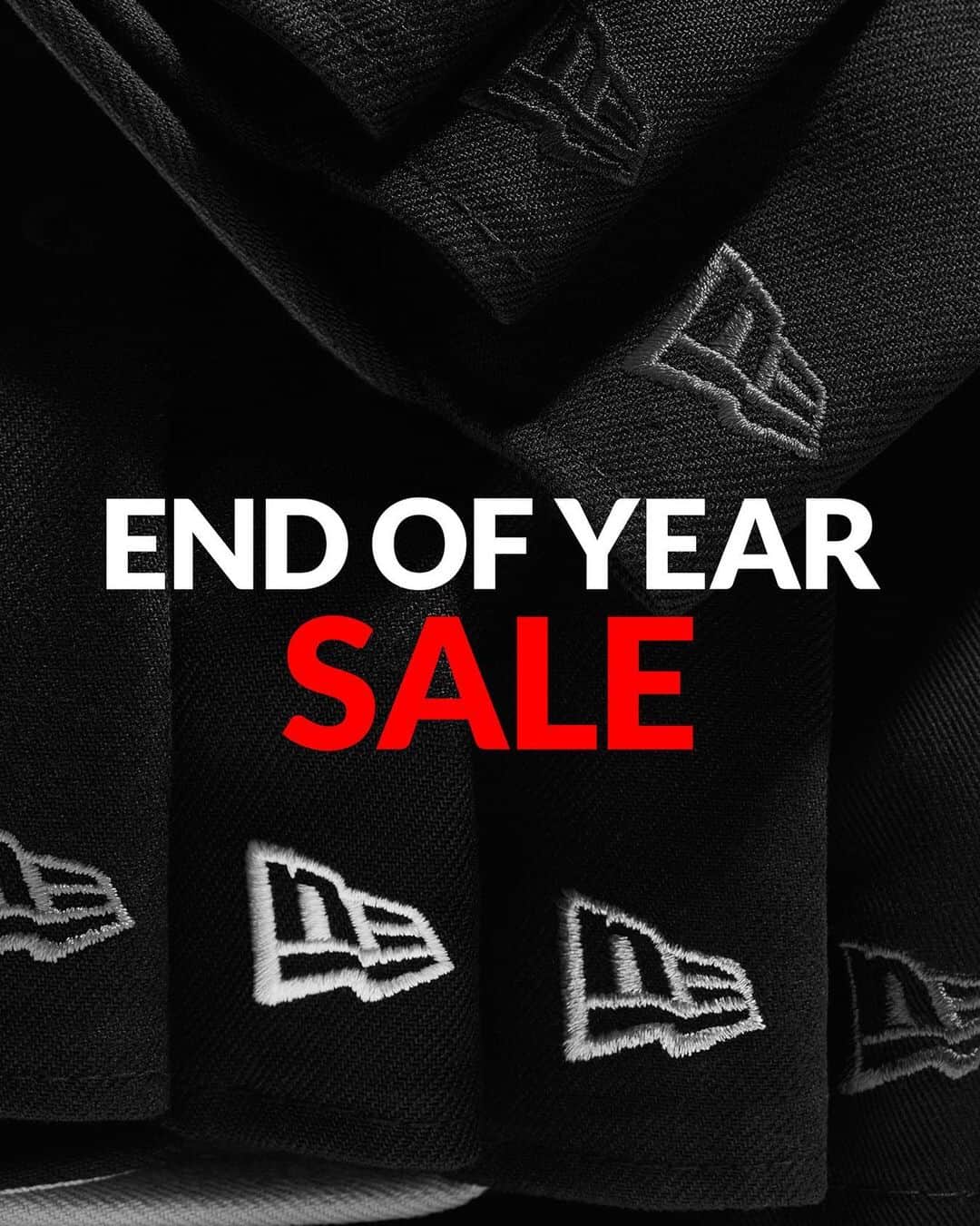 ニューエラ・キャップのインスタグラム：「It’s our End of Year Sale! 30% off site wide at neweracap.com . *exclusions apply, sale ends 11:59PM on 12/31」
