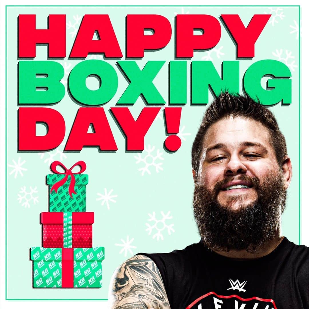 WWEさんのインスタグラム写真 - (WWEInstagram)「Happy Boxing Day to everyone who's celebrating」12月27日 0時00分 - wwe