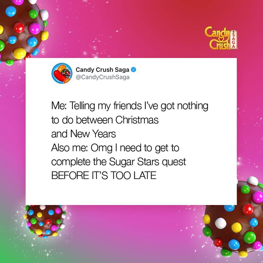 Candy Crushのインスタグラム：「Someone tell me I’m not alone here...」