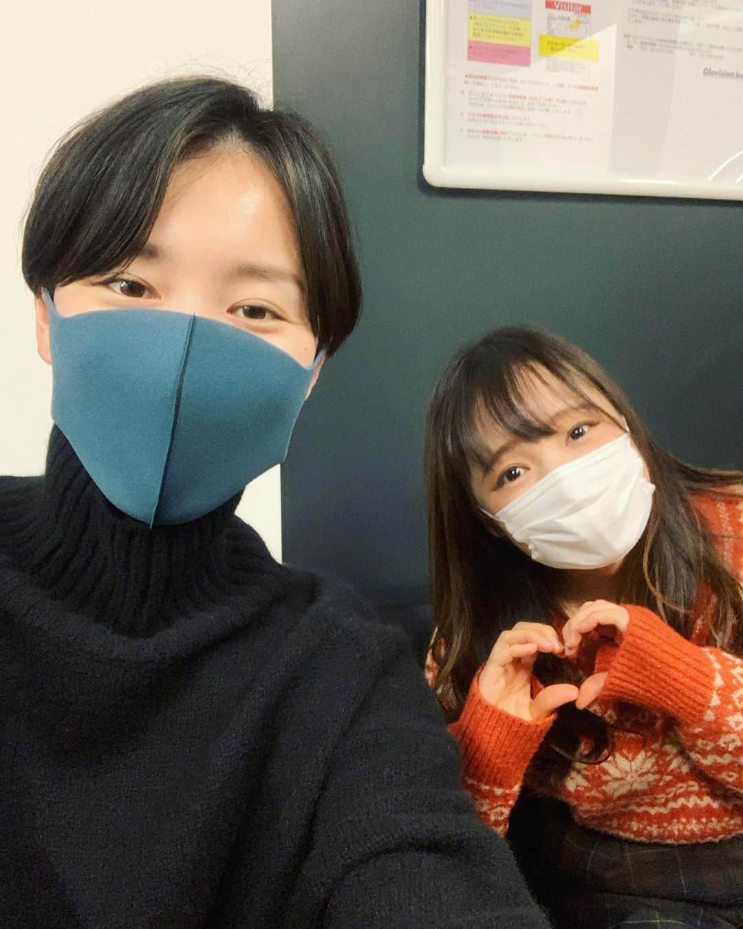 森なな子さんのインスタグラム写真 - (森なな子Instagram)「W森です🙋‍♀️ 優子ちゃんとお仕事一緒でした！ほんとにほんとに可愛いの。写真撮ろうって言ったの私。これはナンパです。 ガンダムTHE ORIGINからのお付き合いなのです〜♪ お茶したかったけど病み上がり（！）なのとこの状況なので我慢。 落ち着いたらデートしようね☺️ #声優 #森優子 さん #お仕事」12月26日 23時13分 - nanako.m1988