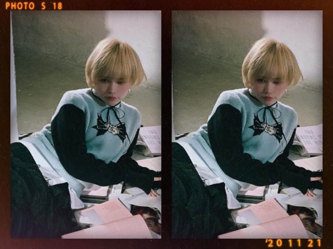 AYA YAGISHITAのインスタグラム：「-A MOMENT OF BLISS- ・ ・ ・ @peche_magazine  off shot🫐」