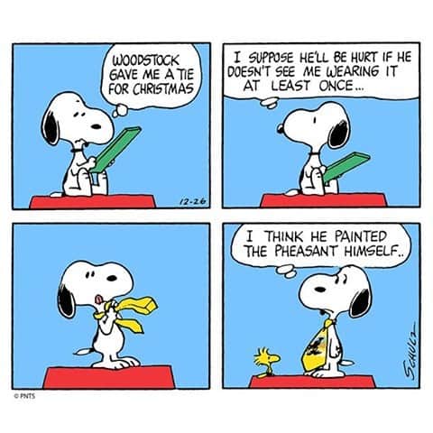 スヌーピーのインスタグラム：「What did everyone get for Christmas?」