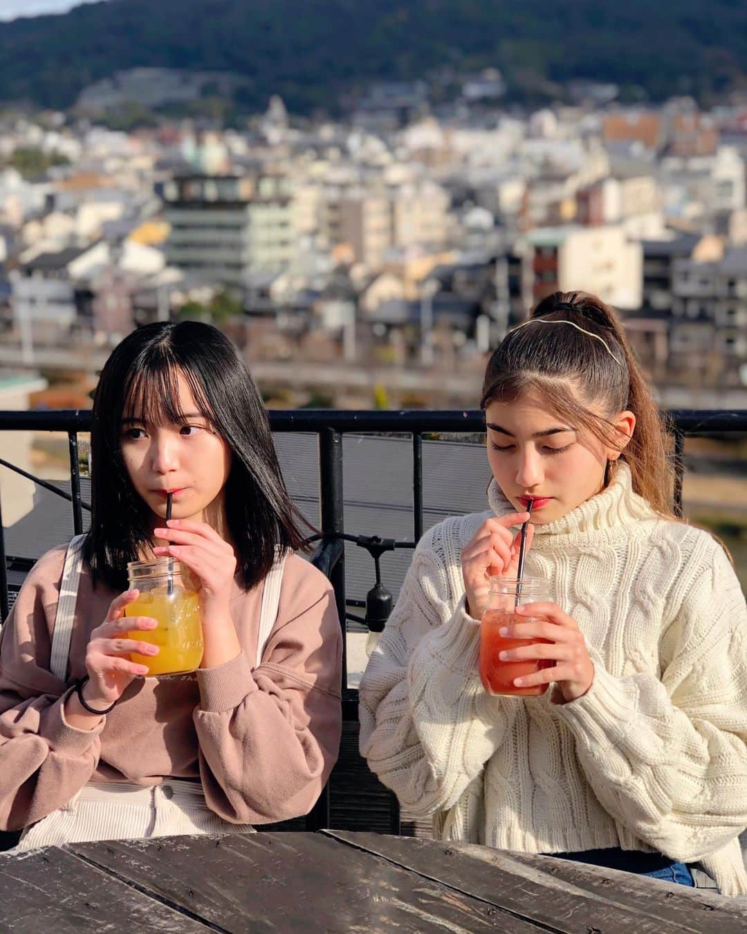 lilliakarina りりあさんのインスタグラム写真 - (りりあInstagram)「わかなと京都デート❤︎ #ひさしぶり #京都観光 #清水寺 #祈願 #kyoto  #kiyomizudera #ootd #grl #ingni #bershka」12月26日 23時33分 - lilliakarina