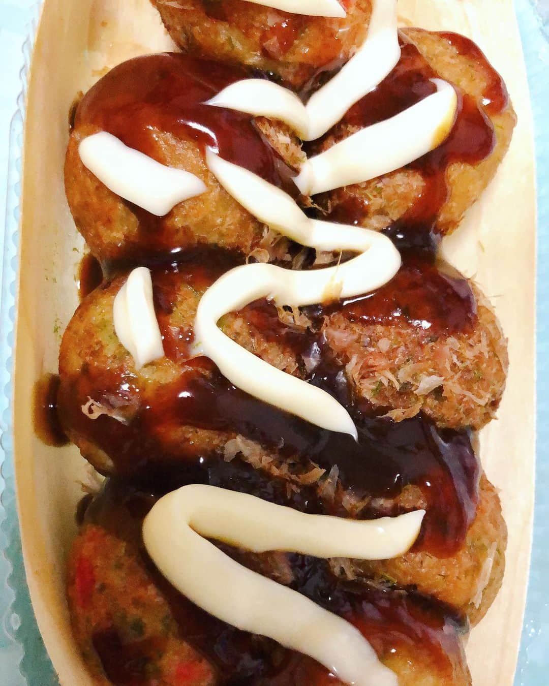 のインスタグラム：「久方ぶりの銀だこ😋」