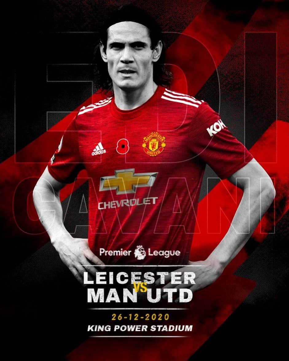 エディンソン・カバーニさんのインスタグラム写真 - (エディンソン・カバーニInstagram)「🔴 #MUFC 💪!! @manchesterunited @premierleague」12月26日 20時33分 - cavaniofficial21