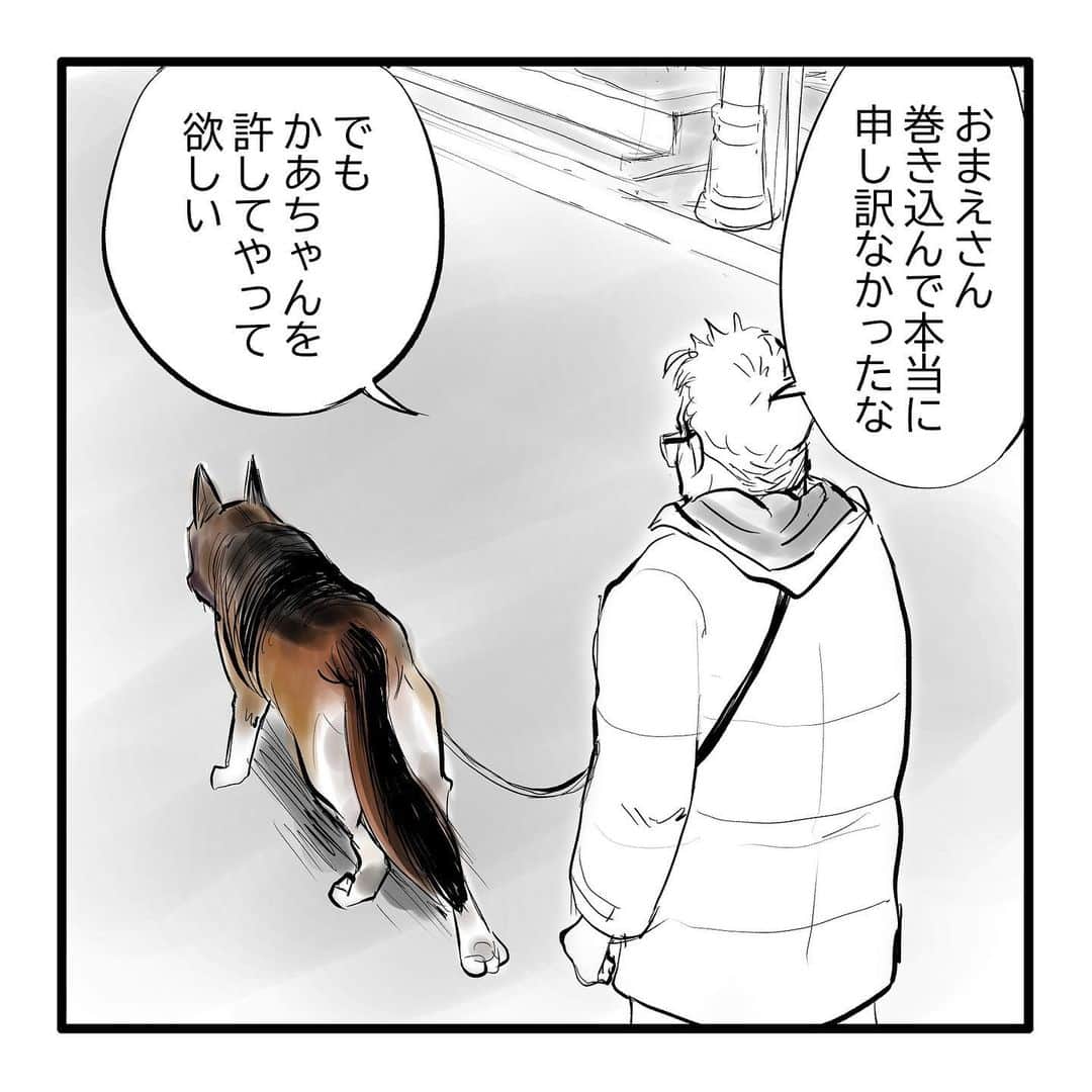 てらりんさんのインスタグラム写真 - (てらりんInstagram)「『ゴボウ』まとめ読み10-⑥  #漫画 #マンガ #まんが #インスタ漫画 #創作 #コミック #イラスト #犬 #シェパード #ゴボウ #manga #comic #illustration #art #drawing #dog #germanshepherd #alsatian #gobo」12月26日 21時56分 - terarin08