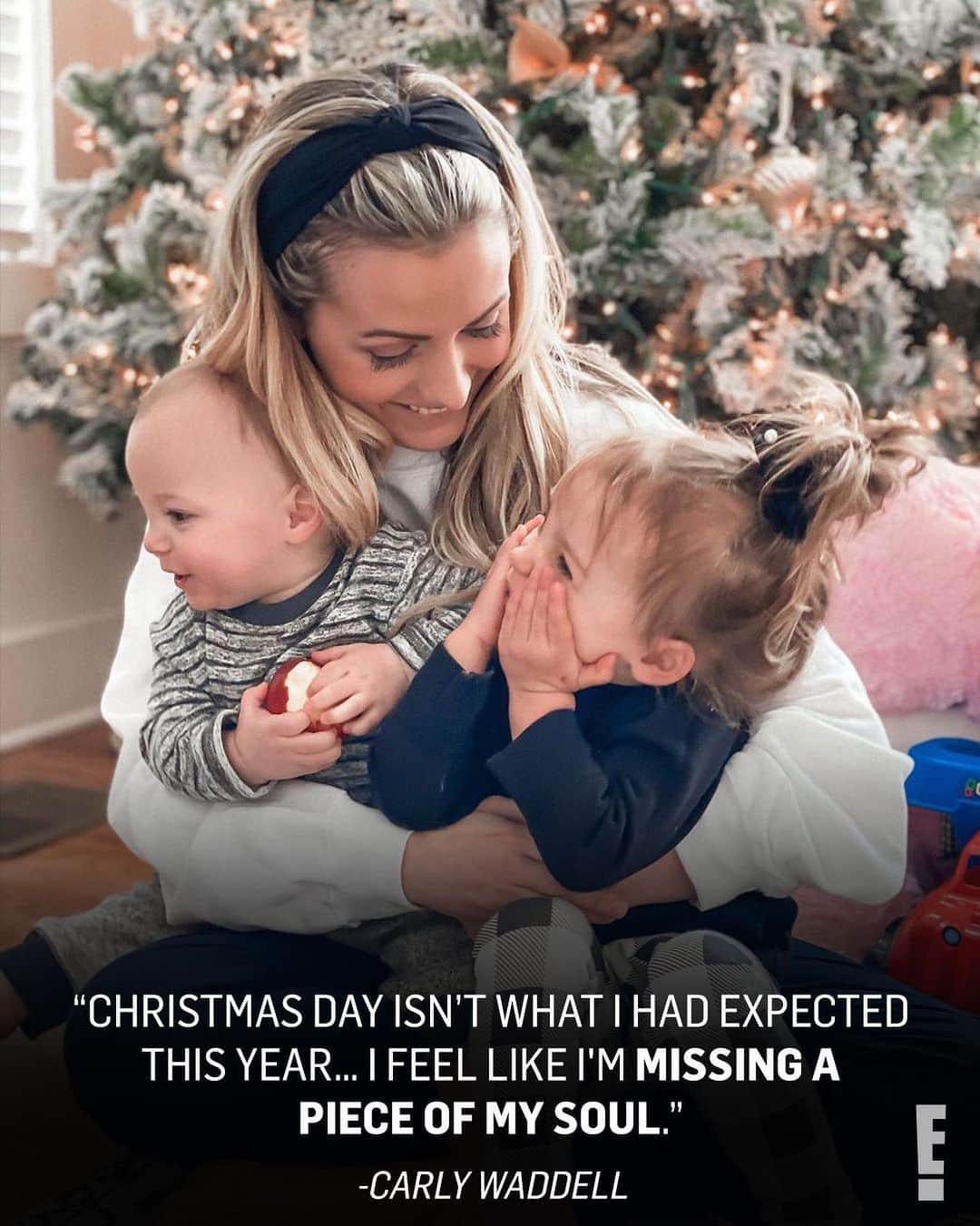 E! Onlineさんのインスタグラム写真 - (E! OnlineInstagram)「After announcing her split from Evan Bass, #BachelorNation's Carly Waddell opened up about her "new normal." Link in bio for the candid message she shared about her first Christmas night away from her kids. (📷: Instagram)」12月27日 7時55分 - enews
