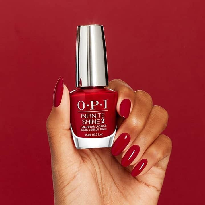 OPIさんのインスタグラム写真 - (OPIInstagram)「Ring in the new year with this season’s most trendy shade of red. #RedyForTheHolidays ❤️  #ColorIsTheAnswer #OPIObsessed #OPIShineBright #OPIInfiniteShine #HolidayNails #HolidayMani #RedNails #RedMani #ChristmasNails #ChristmasMani #HolidayVibes #Christmas2020」12月27日 1時00分 - opi