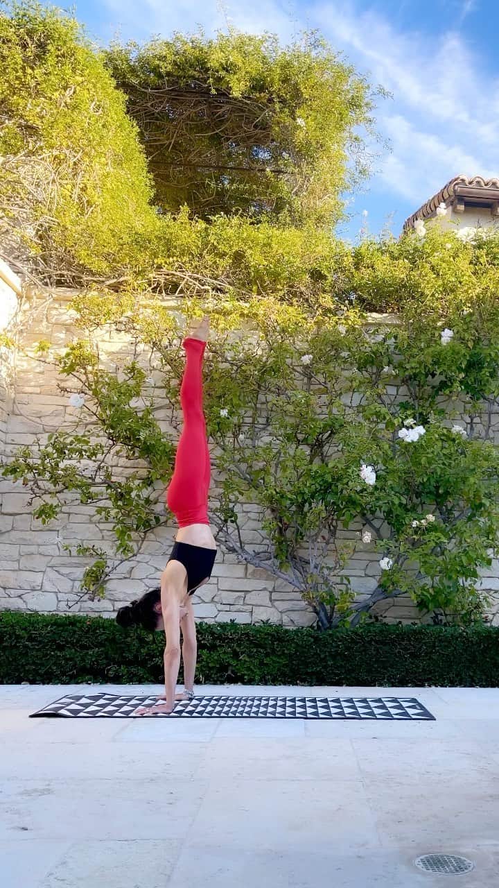 アリス+オリビアのインスタグラム：「Well I do enough yoga to know when I have finally perfected the yoga leggings!! Ours finally launch in early January and they come in amazing pop colors and fun floral prints! #yoga #yogapractice 🙌❤️」