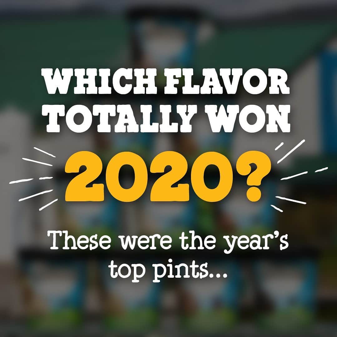 Ben & Jerry'sのインスタグラム：「The numbers are in! After more scoops of Coffee Coffee BuzzBuzzBuzz than we can count, we have finally tallied up the year's top flavors. See which flavor is #1 at the link in our bio!」