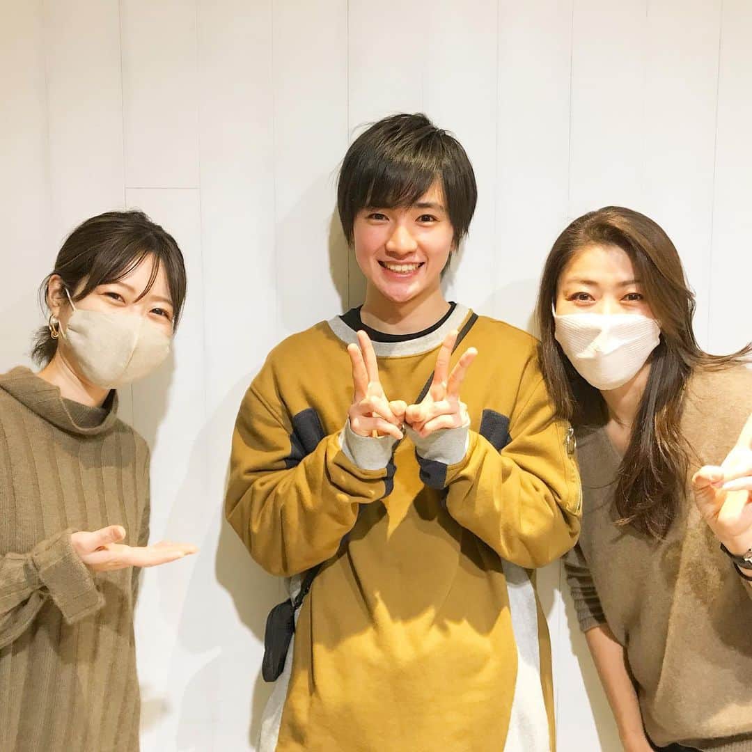 のインスタグラム：「俳優　木戸　大聖くん！ 次男が産まれた年に出会い 3年が経ち、どんどん成長して いくのが　とっても考え深い。 これからの活躍をたのしみにして まーす^_^」