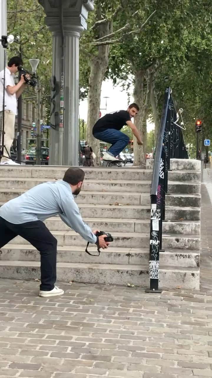 ヴィンセント・ミルウ のインスタグラム：「Missing it ! 📱 @mikagermond #independenttrucks」