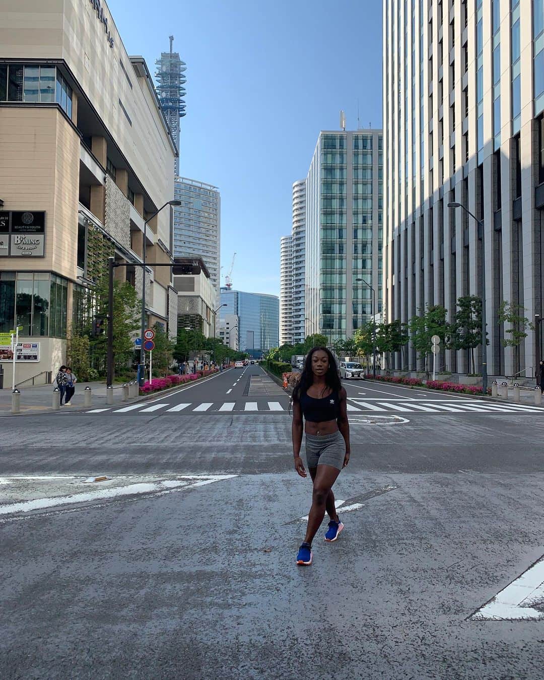 Kristal AWUAHさんのインスタグラム写真 - (Kristal AWUAHInstagram)「Walking out of tier 4 like .. throwback to better days in 🇯🇵🤩#tokyo2021」12月27日 3時58分 - kristalawuah