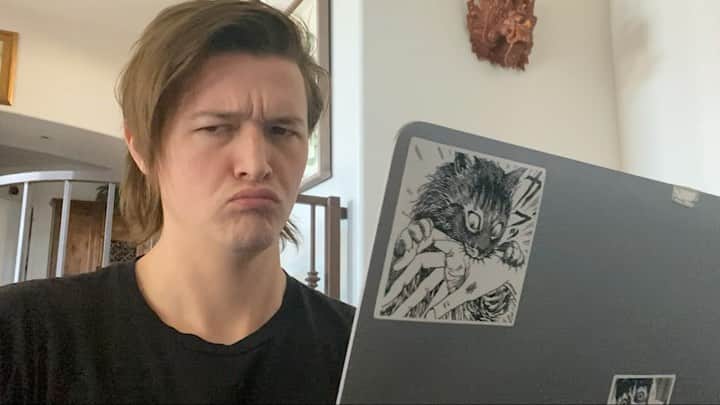 のインスタグラム：「I’m done collaborating with humans」