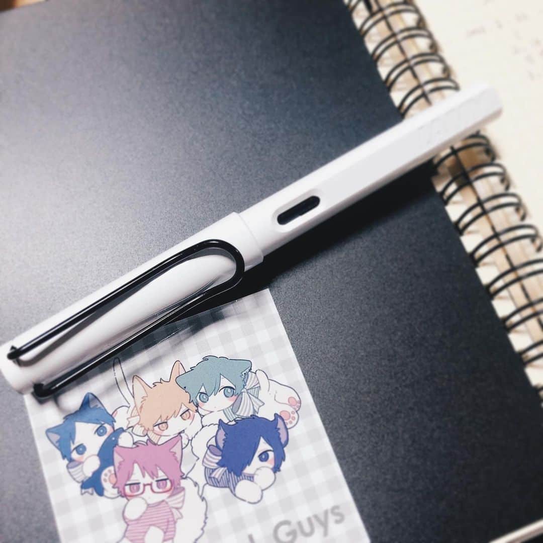 那多ここねのインスタグラム：「. 気になってたLAMYを 初めて一本所持！かわいい」