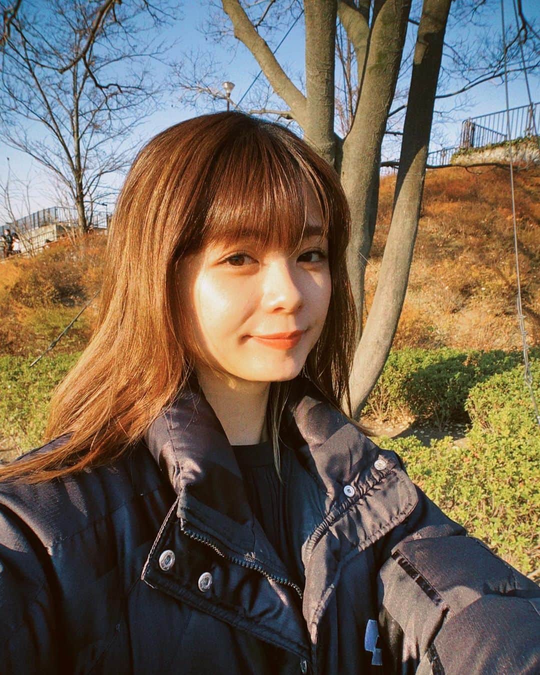 のインスタグラム：「今日は大好きな場所で 撮影してたよ🎞  #今日の足立」
