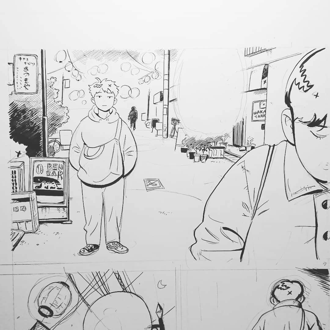 真造圭伍さんのインスタグラム写真 - (真造圭伍Instagram)「最近は早く雑誌に載るように、毎日漫画描いてます。」12月27日 18時23分 - shinzo_keigo