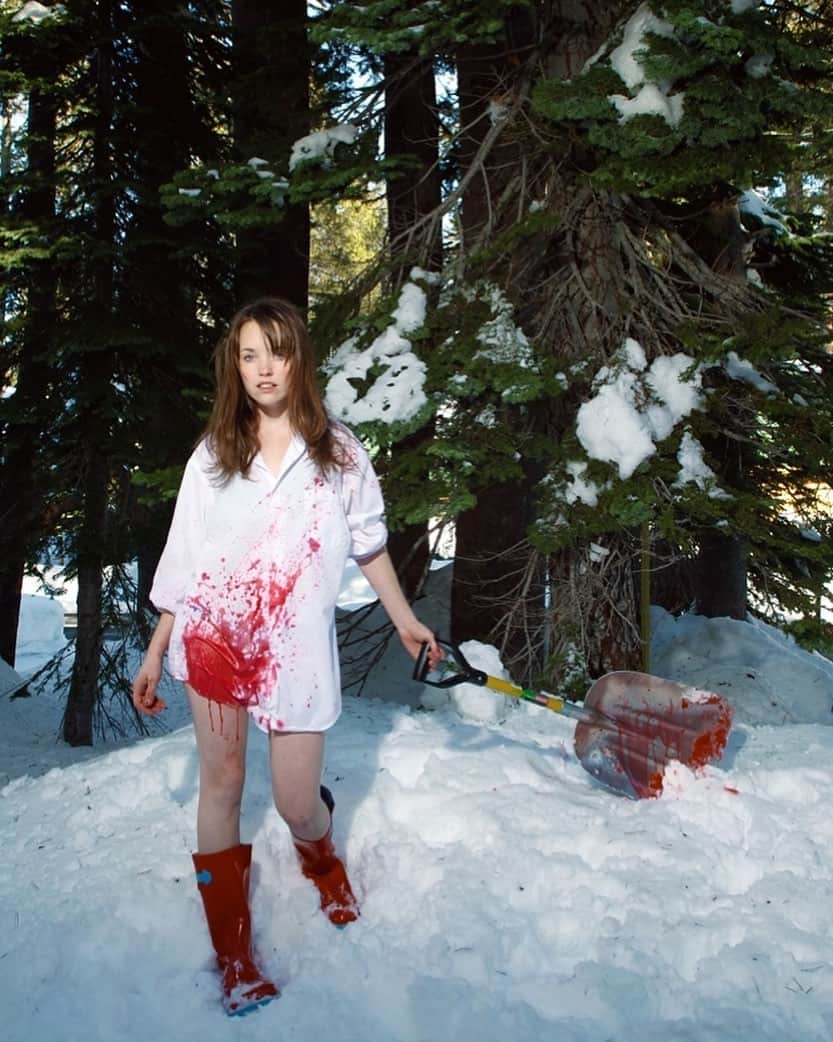 ローレン·ランドルフのインスタグラム：「Last night I shared the photo I made on Christmas this year. Here is a photo I made on Christmas 10 years ago. Happy Holidays!」