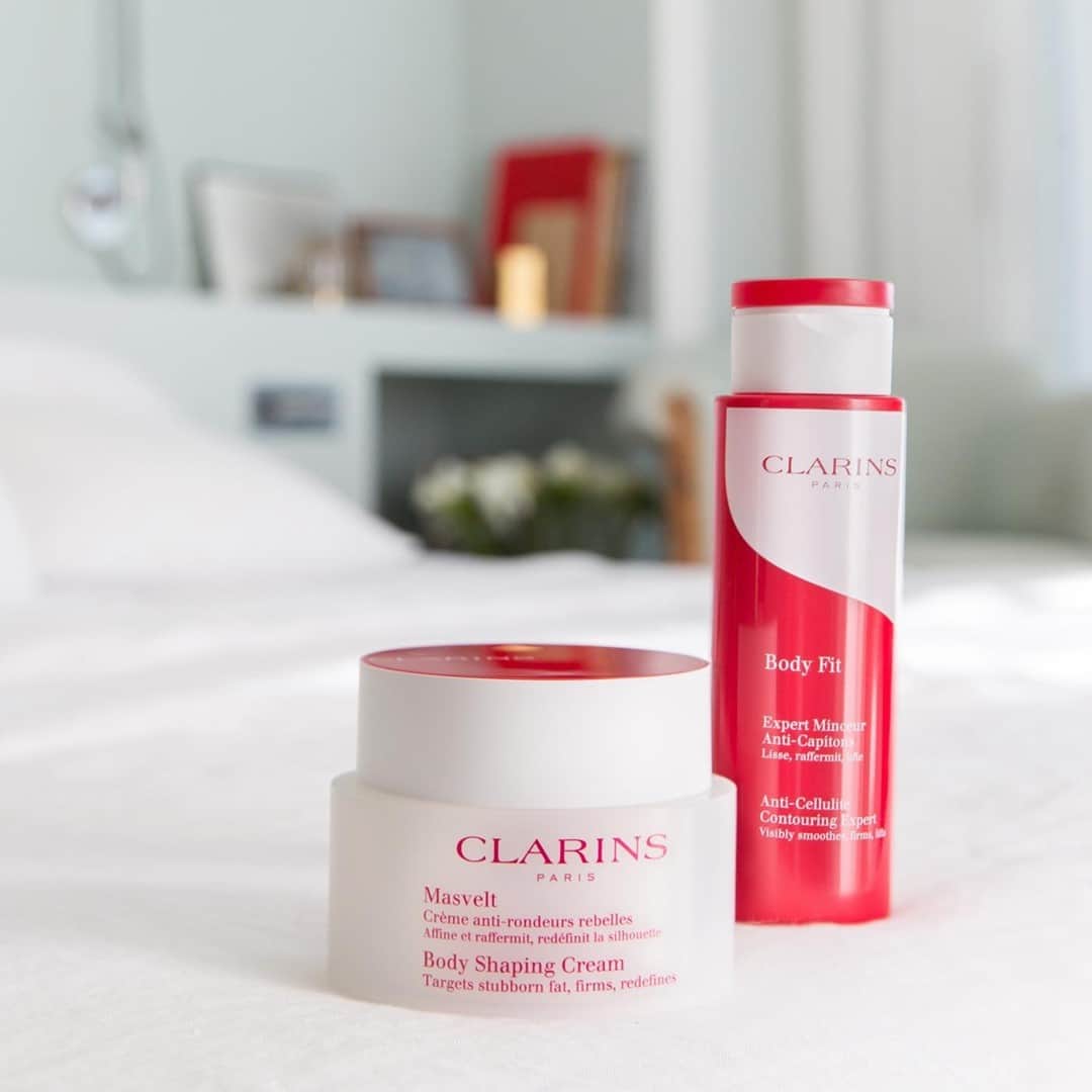 Clarins Canadaさんのインスタグラム写真 - (Clarins CanadaInstagram)「In self-care mode? Clarins' Body Fit & Body Shaping Cream visibly help tone the skin and reduce the appearance of cellulite. They smooth and refine skin & their melting and silky texture facilitates massage and relaxation.🍃⁣ __________⁣ Envie d'offrir à votre corps un moment de détente tout en douceur ? Body Fit & Masvelt, deux soins experts corps Clarins, aident à réduire l'apparence des rondeurs et de la cellulite en plus d'adoucir et d'embellir la peau. Leur texture fondante et soyeuse facilite le massage et la relaxation.🍃⁣ .⁣ .⁣ .⁣ #Clarins #ItsAllAboutYou #ClarinsBody」12月27日 10時45分 - clarinscanada