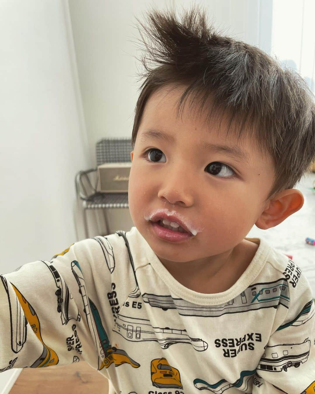 DaisukeNさんのインスタグラム写真 - (DaisukeNInstagram)「#goodmorningvibes #milk #mostache #boy #breakfast」12月27日 11時18分 - da7suke