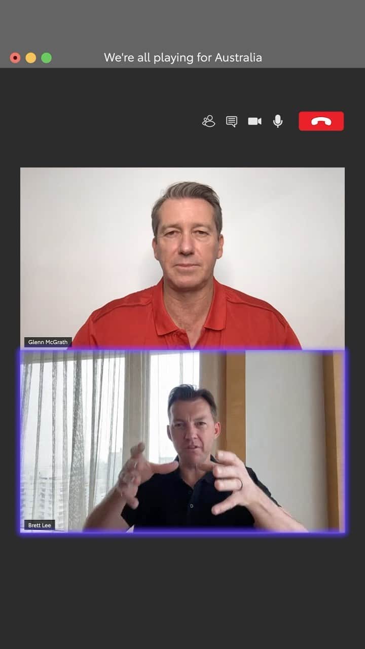 Toyota Australiaのインスタグラム：「Did you know that 1 in 5 community sports clubs are currently at risk of folding due to financial pressures caused by the COVID-19 pandemic? Hear what cricketing legends and Toyota Ambassadors @brettlee_58 and @glennmcgrath11 think about this and the potential knock on effects to our @cricketaustralia national teams #ToyotaGoodforCricket」