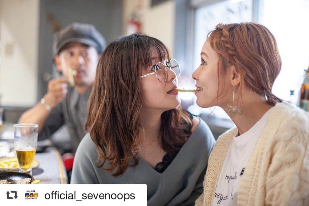 MAIKO さんのインスタグラム写真 - (MAIKO Instagram)「#repost @official_sevenoops  🍑🍑🍑 #sevenoops」12月27日 15時48分 - maiko_oops