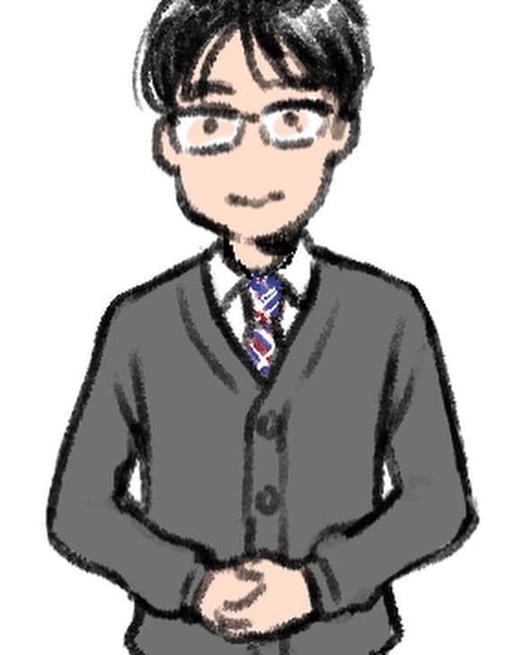 久保ミツロウのインスタグラム：「My sketches of Mr.TOYOSHIMA(shogi) that I started to draw this summer.」