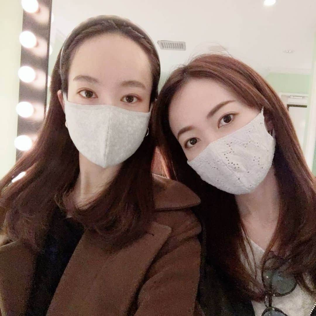 小林美季さんのインスタグラム写真 - (小林美季Instagram)「しの納め👭🏻♡  たくさんお世話になりました* ありがとう♡ 来年もたのしみね！✨  #lunch #短時間はさみしいね #ありがとう #今年もお世話になりました #語る #smile #friends #美季 #miki #actress #マスク」12月27日 19時02分 - miki_66v