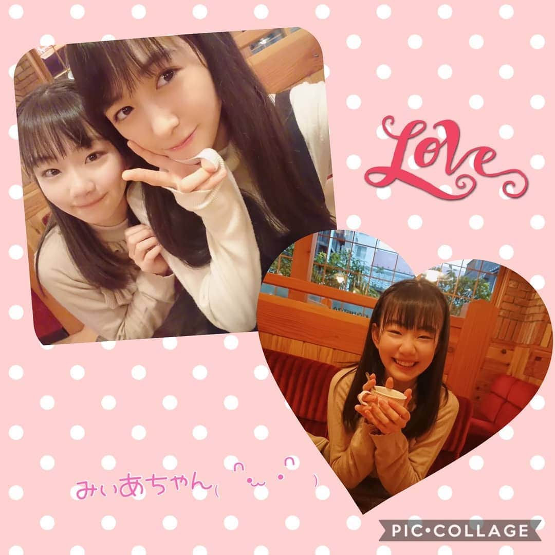 小泉遥香のインスタグラム：「#CROWNPOP #雪月心愛 ちゃん❤  💕¨̮॰*✩ᎻᎯᏢᏢᎩ ᏴᎥᏒᎢᏲᎠᎯᎩ✩*॰¨̮💕  また遊ぼうね٩(*´︶`*)۶ 髪の毛短くなったの、似合ってて可愛すぎる！ 妹みたいな可愛いみぃあちゃんが大好き✨  素敵な1年になりますように(⑉• •⑉)❤︎  #クラポかわいい #CROWNPOP さん #みぃあちゃん #みあちゃん #スタプラ #Happybirthday!!! #Instaharum #初めてデートした時にカイロをくれたみあちゃん #午後4時ごろの好きです」